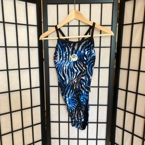 Speedo competitive swimsuit. NWT.